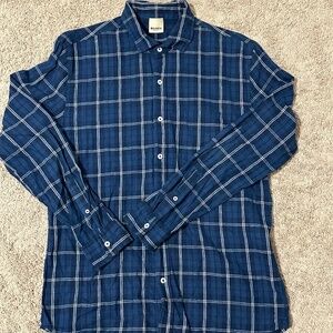 Baldwin denim blue button up